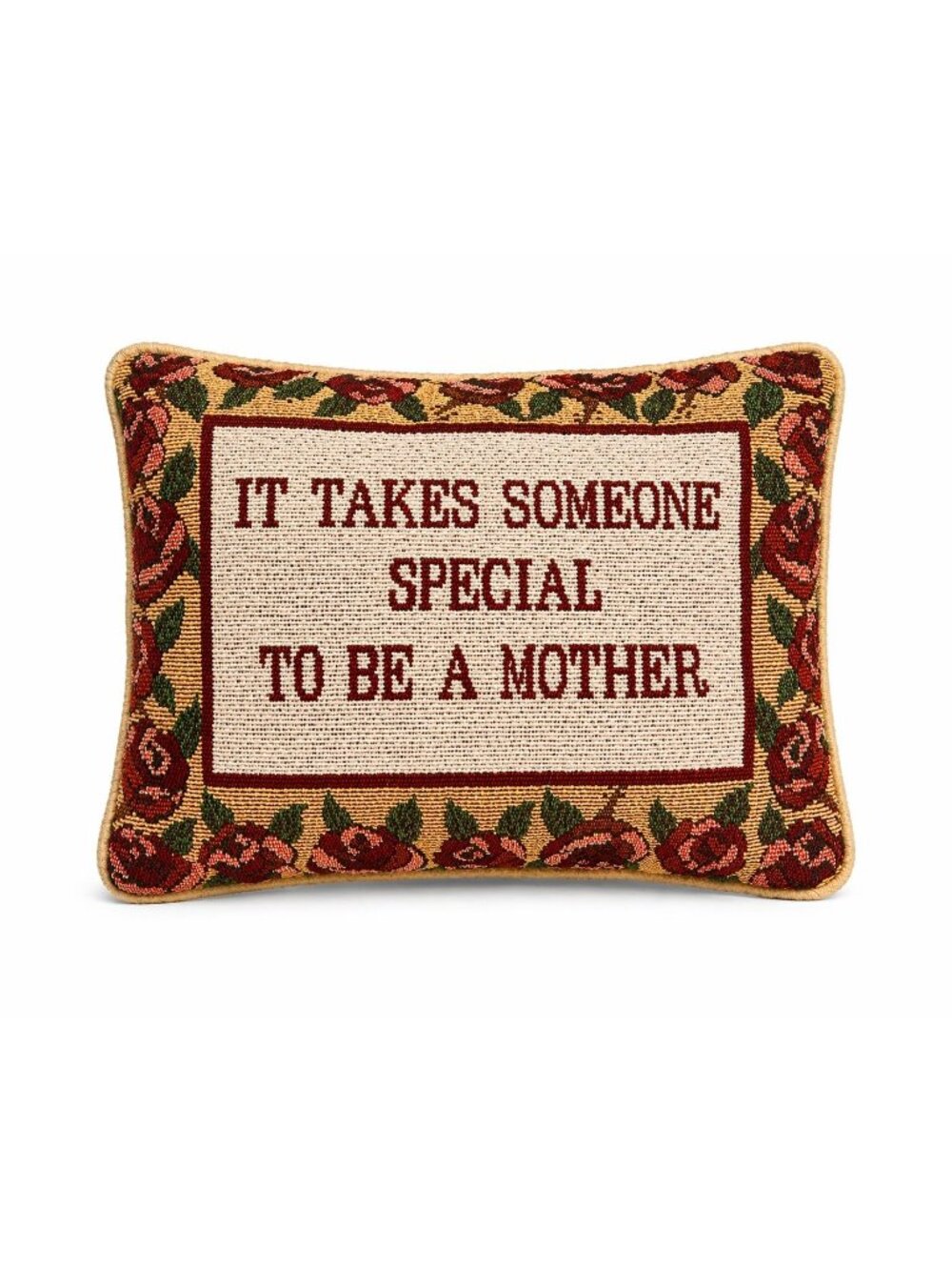 Tapestry Pillow It Takes someone special to be a Mother Vintage Love Flowers Hom